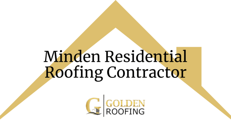 minden residential roofing company