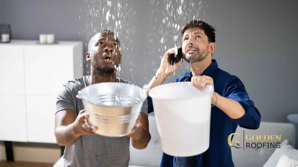 roof leaks during heavy rain