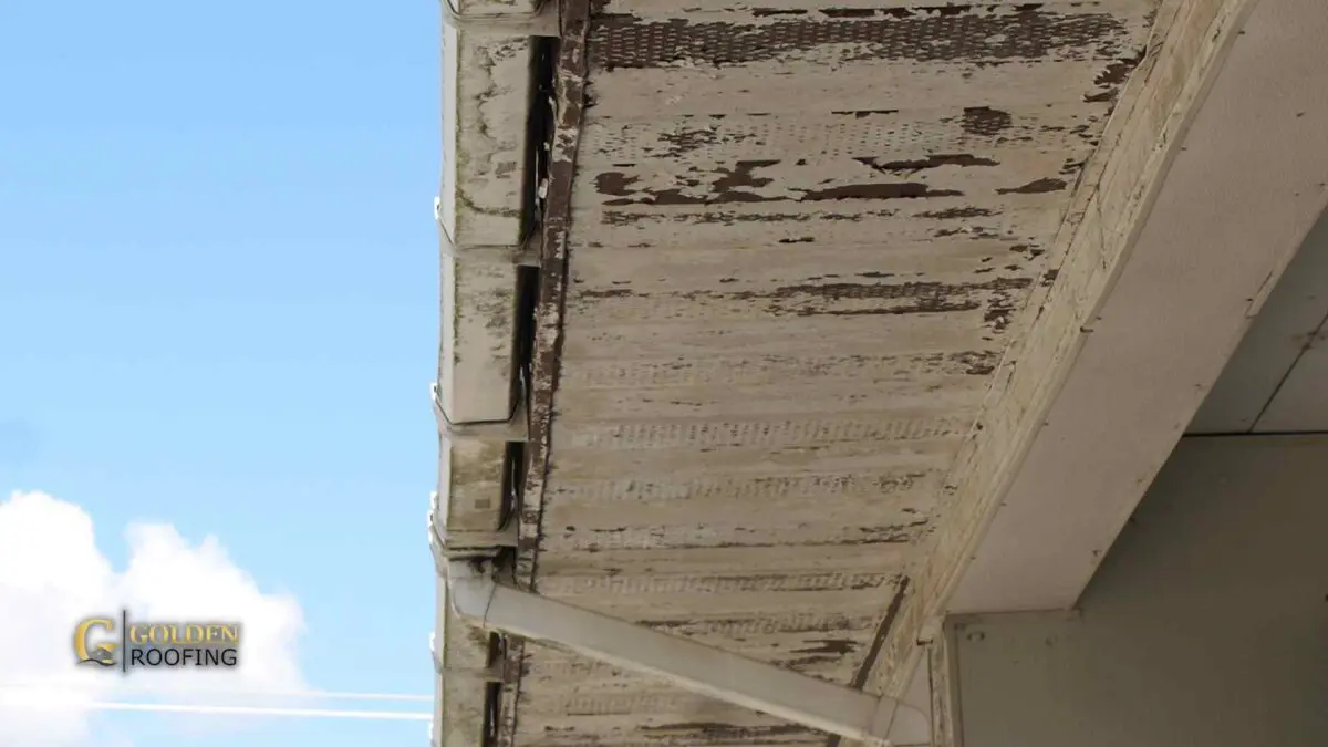 damaged soffit repair