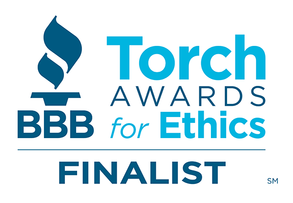 BBB Better Business Bureau Torch Awards for Ethics Finalist